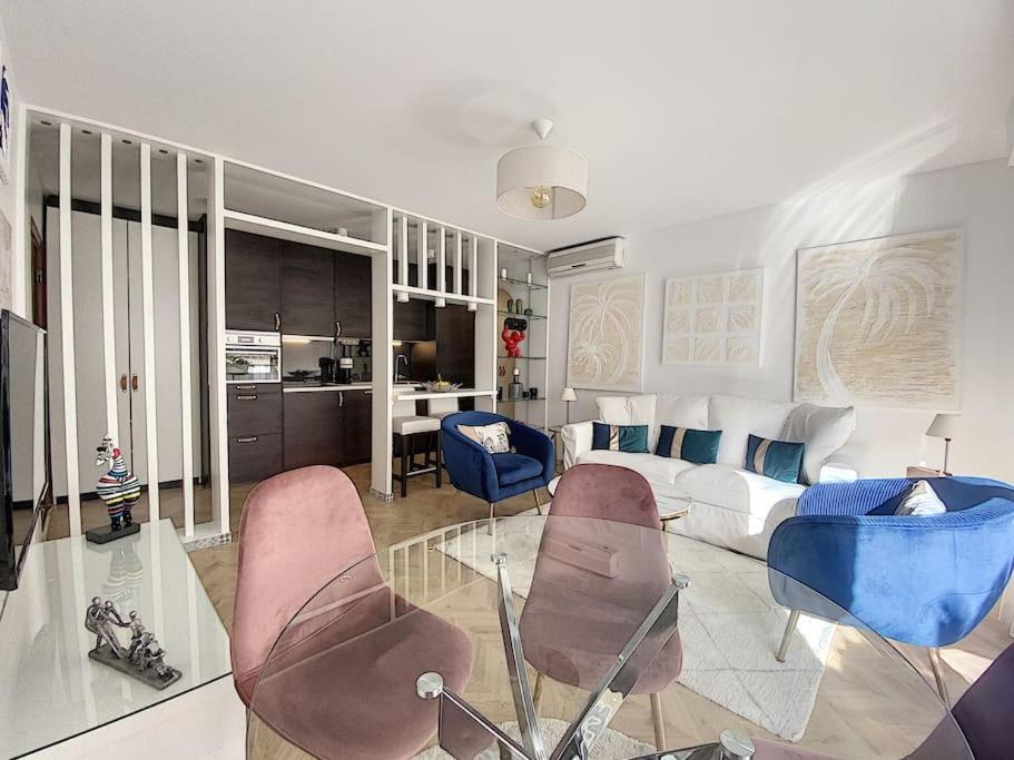 Appartement Style Architecte Proche De La Plage Канни Екстер'єр фото